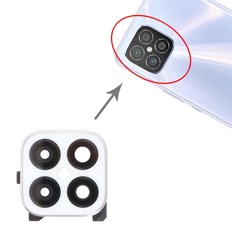 For Huawei Nova 8 SE  Camera Lens Cover (Silver)
