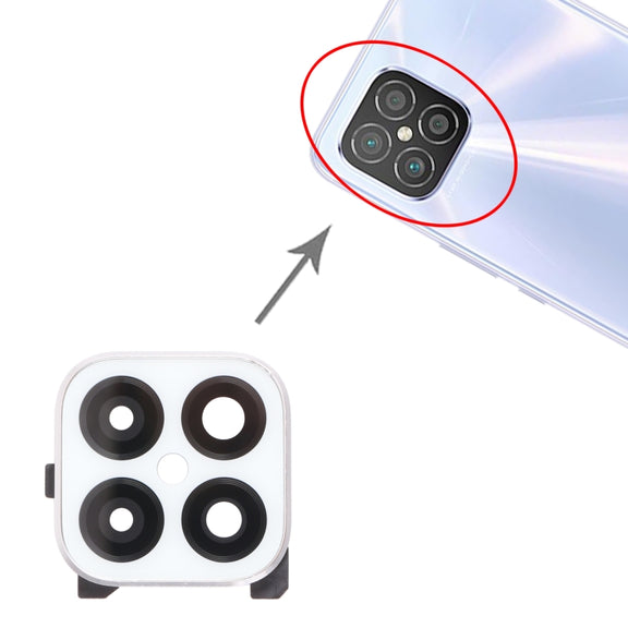 For Huawei Nova 8 SE  Camera Lens Cover (Silver)