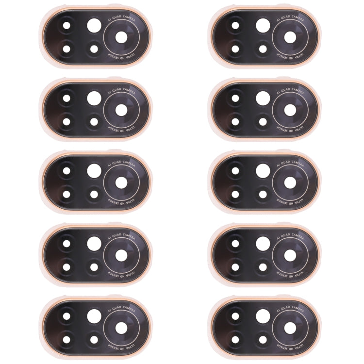 For Huawei Nova 8 5G  10pcs Camera Lens Cover (Gold)