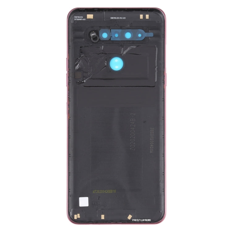 Back Battery Cover for LG K51s LMK510EMW LM-K510 LM-K510EMW(Red)