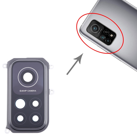 Camera Lens Cover for Xiaomi Redmi K30s M2007J3SC (Black)