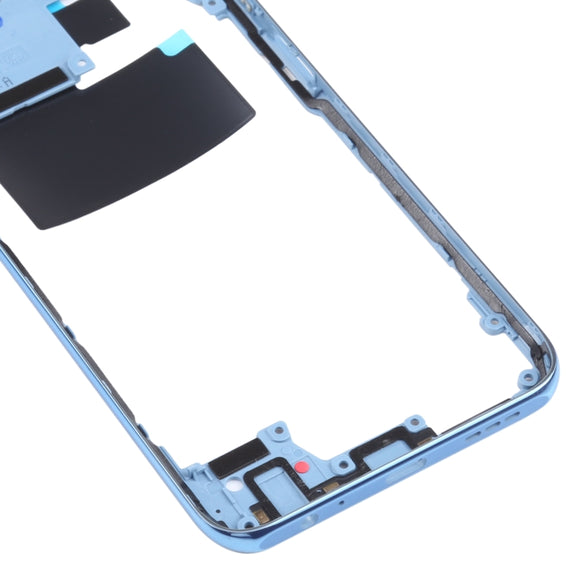 Middle Frame Bezel Plate for Xiaomi Redmi Note 10s M2101K7BG (Blue)