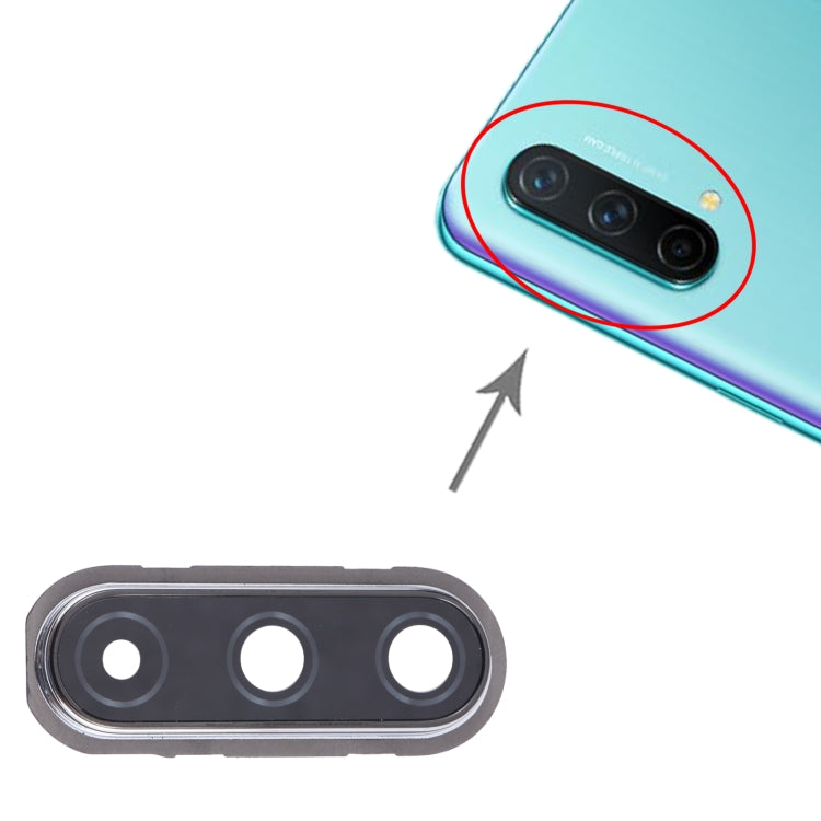 For OnePlus Nord CE 5G Camera Lens Cover (Silver)