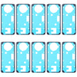 10 PCS Back Housing Cover Adhesive for Xiaomi Redmi Note 9 Pro 5G / Mi 10T Lite 5G - Adhesive Sticker by PMC TechLife | Online Shopping South Africa | PMC TechLife