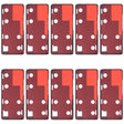 10 PCS Back Housing Cover Adhesive for Xiaomi Redmi Note 10 Pro - Adhesive Sticker by PMC TechLife | Online Shopping South Africa | PMC TechLife | Buy Now Pay Later Mobicred