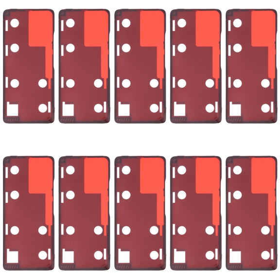 10 PCS Back Housing Cover Adhesive for Xiaomi Redmi Note 10 Pro