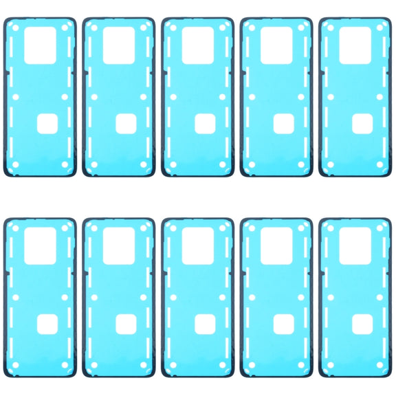 10 PCS Back Housing Cover Adhesive for Xiaomi Redmi 10X 5G / Redmi 10X Pro 5G