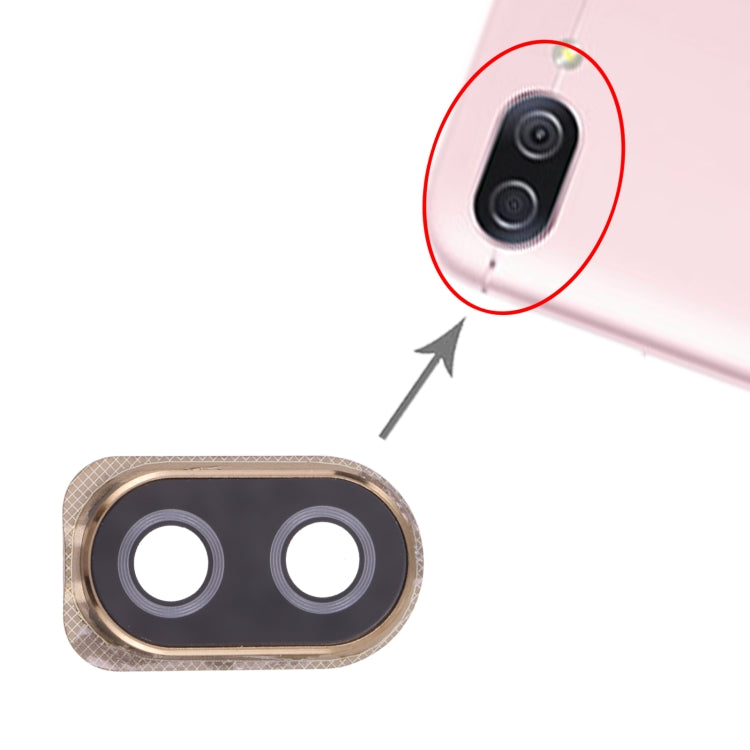 Camera Lens Cover for Asus ZenFone 4 Max ZC520KL (Silver)
