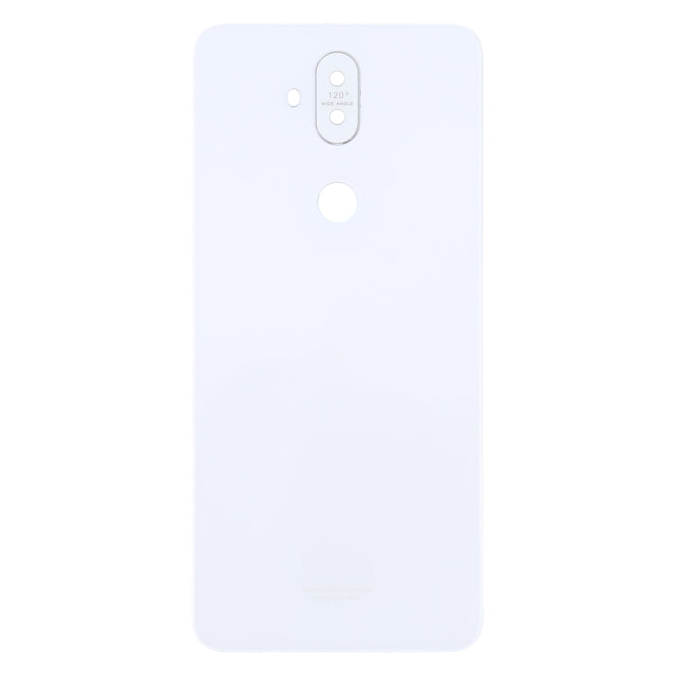 Grass Material Battery Back Cover With Camera Lens for Asus Zenfone 5 Lite ZC600KL(White)