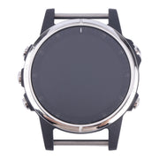 LCD Screen and Digitizer Full Assembly With Frame for Garmin Fenix 5S Plus Sapphire Version(Silver)