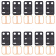 For OPPO Realme 8 5G RMX3241 10pcs Back Camera Lens - Camera Series by PMC TechLife | Online Shopping South Africa | PMC TechLife