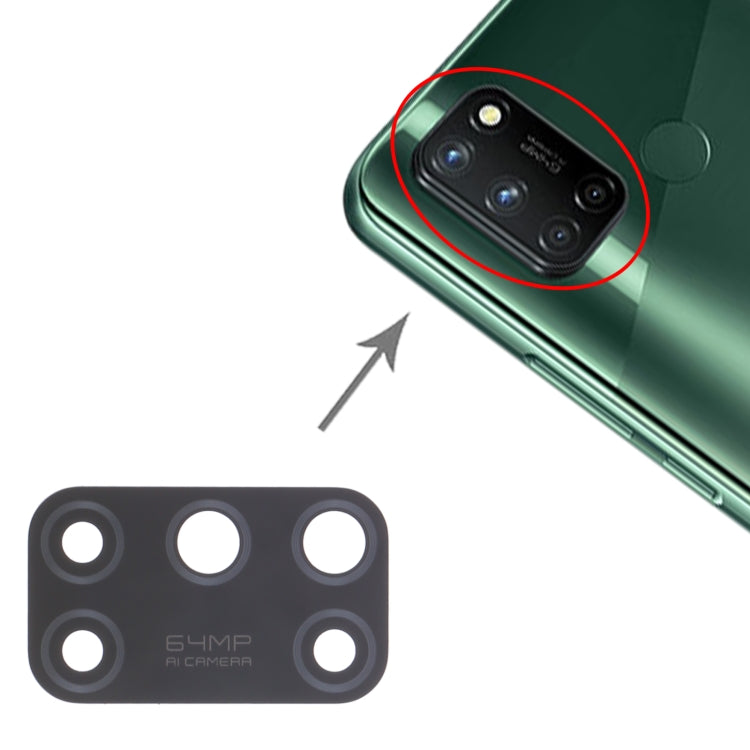 For OPPO Realme 7i  RMX2103 10pcs Back Camera Lens