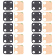 For OPPO Realme C25 RMX3193, RMX3191 10pcs Back Camera Lens - Camera Series by PMC TechLife | Online Shopping South Africa | PMC TechLife
