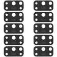 For OPPO Realme 7 Pro RMX2170 10pcs Back Camera Lens - Camera Series by PMC TechLife | Online Shopping South Africa | PMC TechLife