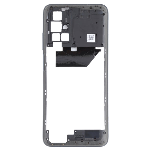 Middle Frame Bezel Plate for Xiaomi Redmi 10 (Black)