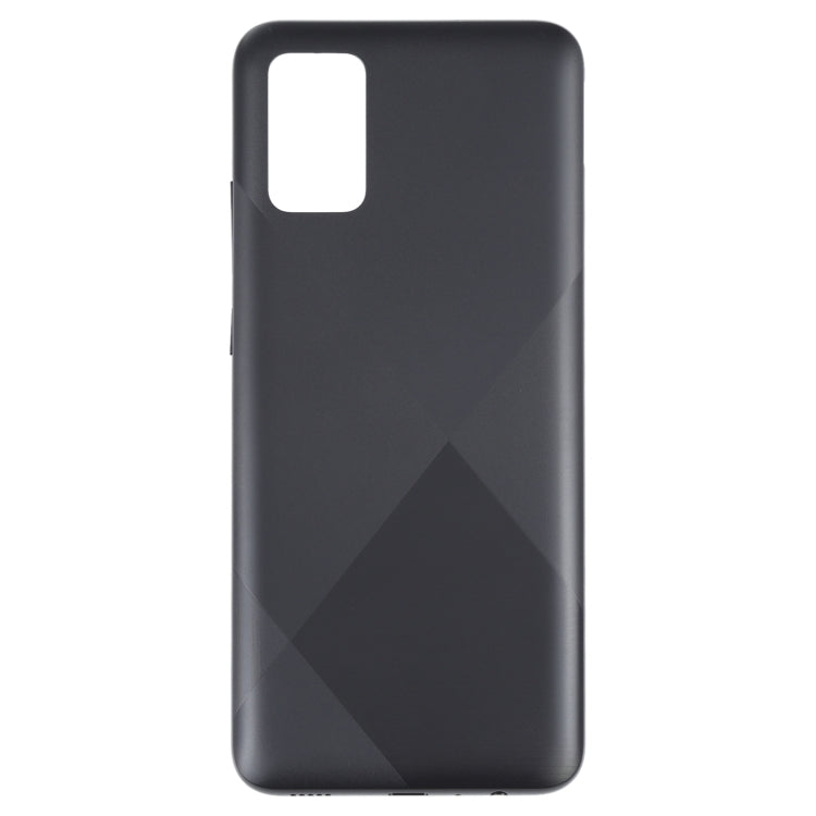 For Samsung Galaxy A02s Battery Back Cover (Black)