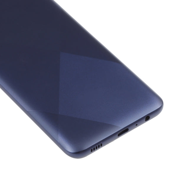 For Samsung Galaxy A02s Battery Back Cover (Blue)