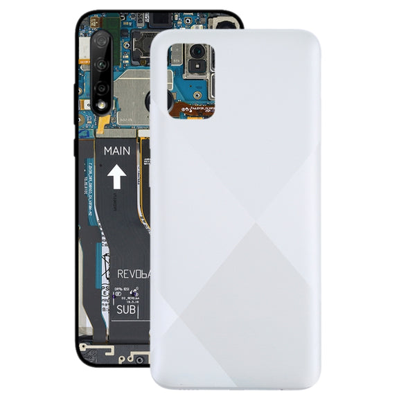 For Samsung Galaxy A02s Battery Back Cover (White)