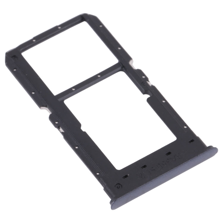 For OPPO Realme V5 5G  SIM Card Tray + SIM Card Tray / Micro SD Card Tray (Black)