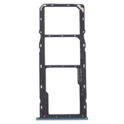 For OPPO Realme 6i / Realme Narzo 10 SIM Card Tray + SIM Card Tray + Micro SD Card Tray (Green)