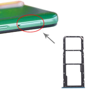For OPPO Realme 6i / Realme Narzo 10 SIM Card Tray + SIM Card Tray + Micro SD Card Tray (Green)