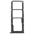 For OPPO A12 CPH2083, CPH2077  SIM Card Tray + SIM Card Tray + Micro SD Card Tray (Black) - Card Socket by PMc TechLife | Online Shopping South Africa | PMc TechLife | Buy Now Pay Later Mobicred