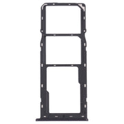 For OPPO A12 CPH2083, CPH2077  SIM Card Tray + SIM Card Tray + Micro SD Card Tray (Black)