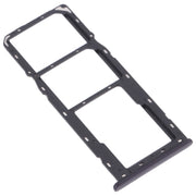 For OPPO A12 CPH2083, CPH2077  SIM Card Tray + SIM Card Tray + Micro SD Card Tray (Black)