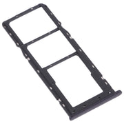 For OPPO A12 CPH2083, CPH2077  SIM Card Tray + SIM Card Tray + Micro SD Card Tray (Black)