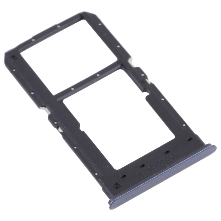 For OPPO K7X / Realme V5 / Realme Q2 PERM00 SIM Card Tray + SIM Card Tray / Micro SD Card Tray (Black)