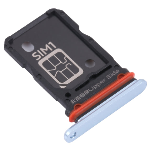 For vivo X60 Pro / X60 V2045 V2046 SIM Card Tray + SIM Card Tray (Blue)