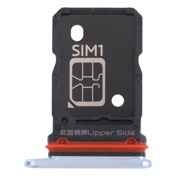 For vivo X60 Pro / X60 V2045 V2046 SIM Card Tray + SIM Card Tray (Blue)