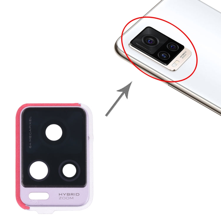 For vivo S7 V2020A Camera Lens Cover (Purple)