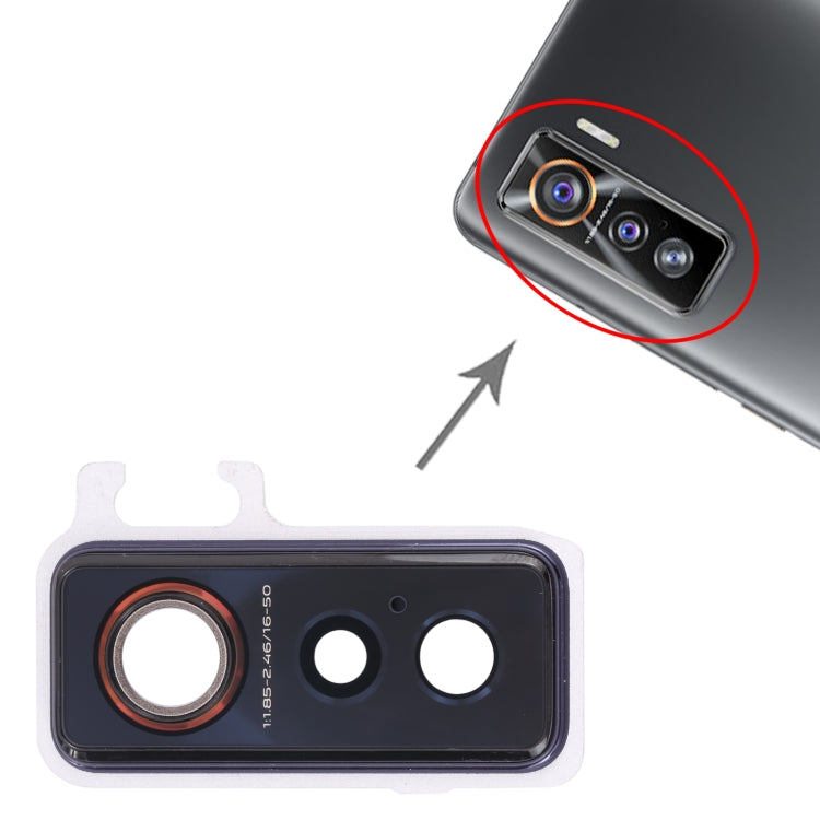 For vivo iQOO 5 5G  V2024A Camera Lens Cover (Black)