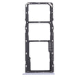 For OPPO Realme C15 RMX2180  SIM Card Tray + SIM Card Tray + Micro SD Card Tray (Silver) - Card Socket by PMc TechLife | Online Shopping South Africa | PMc TechLife | Buy Now Pay Later Mobicred