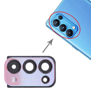 For OPPO Reno5 Pro 5G PDSM00, PDST00, CPH2201  Camera Lens Cover (Red)