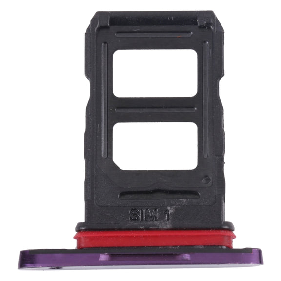 For OPPO Find X CPH1871 PAFM00 SIM Card Tray + SIM Card Tray (Purple)