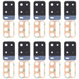 For OPPO A54 4G 10 PCS Back Camera Lens (Black) - Camera Series by PMc TechLife | Online Shopping South Africa | PMc TechLife | Buy Now Pay Later Mobicred