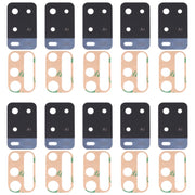 For OPPO A54 4G 10 PCS Back Camera Lens (Black)