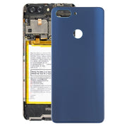 Glass Battery Back Cover for ZTE Blade V9(Blue)
