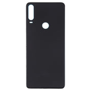 For Alcatel 3x (2019) 5048 5048U 5048Y Glass Battery Back Cover  (Black)
