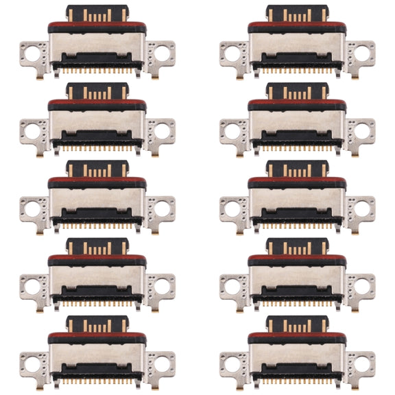 10 PCS Charging Port Connector for Xiaomi Mi 11 Pro M2102K1AC
