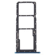 For ZTE Blade V40 Vita SIM Card Tray + SIM Card Tray + Micro SD Card Tray (Blue) - free shipping - PMc TechLife - Order now!