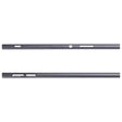 1 Pair Metal Side Part Sidebar For Sony Xperia XA2 Ultra(Black) - Frame Bezel Plate by PMC TechLife | Online Shopping South Africa | PMC TechLife | Buy Now Pay Later Mobicred