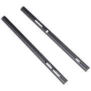 1 Pair Metal Side Part Sidebar For Sony Xperia XA2 Ultra(Black)