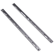 1 Pair Metal Side Part Sidebar For Sony Xperia XA2 Ultra(Black)