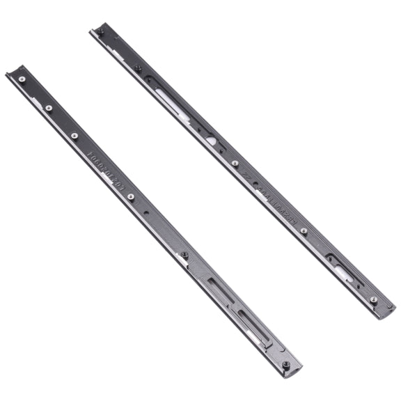 1 Pair Metal Side Part Sidebar For Sony Xperia XA2 Ultra(Black)