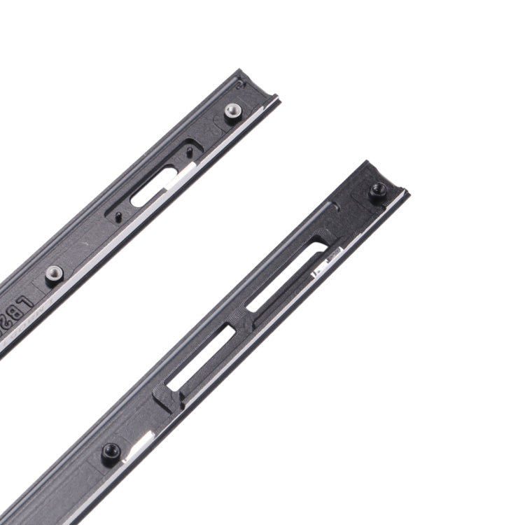 1 Pair Metal Side Part Sidebar For Sony Xperia XA2 Ultra(Black)
