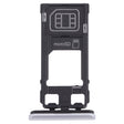 SIM Card Tray + Micro SD Card Tray for Sony Xperia 1 / Xperia XZ4 (Silver) - Card Tray by PMC TechLife | Online Shopping South Africa | PMC TechLife | Buy Now Pay Later Mobicred