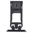SIM Card Tray + Micro SD Card Tray for Sony Xperia 5 (Black) - Card Tray by PMC TechLife | Online Shopping South Africa | PMC TechLife | Buy Now Pay Later Mobicred